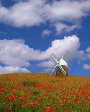 Molino de viento minifondo